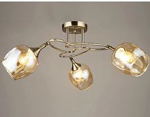 Люстра потолочная трехрожковая Мелодия Света Е27 220В Золото картинка 